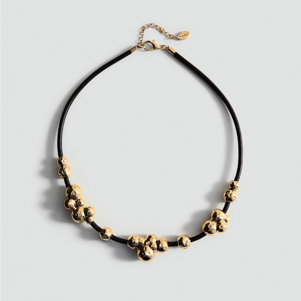 Mango Combined Beads Gold Necklace Women’s Jewelry